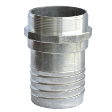Stainless Steel and Aluminum Male Helico Hose End Guillemin Coupling